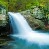 Lake Catherine State Park Waterfall paint by number