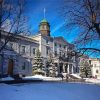 McGill University In Snow paint by number