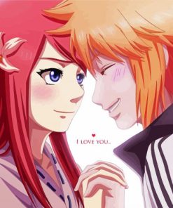 Minato X Kushina Couple paint by number