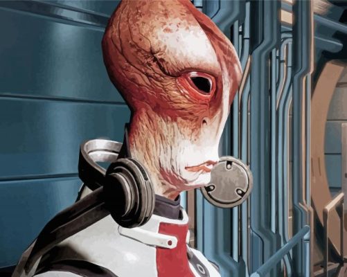 Mordin Solus paint by number