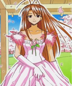 Naru Narusegawa Love Hina Anime paint by number