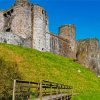 Old Kidwelly Castle Paint by number