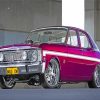 Purple Ford Xw Falcon paint by number