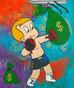 Richie Rich paint by number