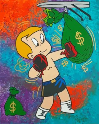 Richie Rich paint by number