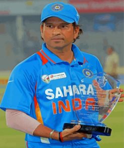 Sachin Tendulkar paint by number