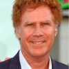 The Actor Will Ferrell Paint by number