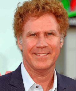 The Actor Will Ferrell Paint by number