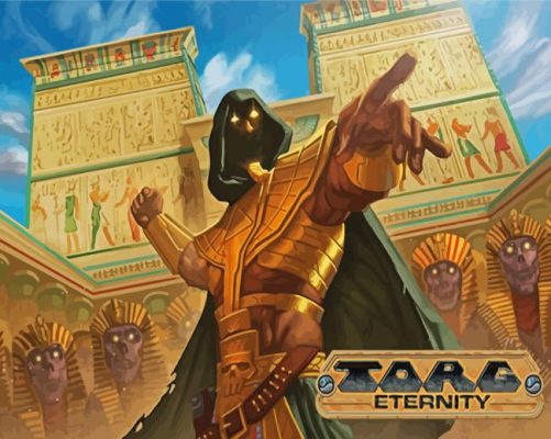 The Torg Eternity Game Paint by number