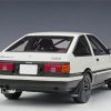 Vintage Toyota Ae86 Trueno paint by number