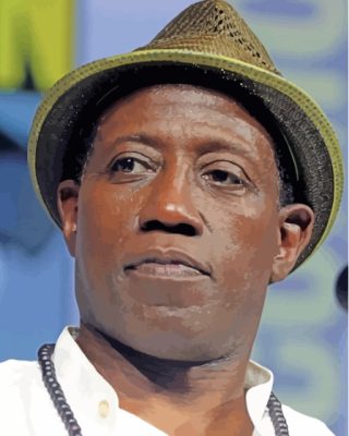 Wesley Snipes Paint by number