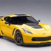 Yellow Corvette Chevrolet Car Paint by number