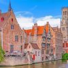 Aesthetic Bruges Europe paint by number