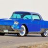 Blue Classic Cadillac Eldorado Car paint by number