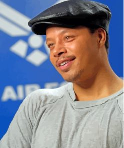 Cool Terrence Howard paint by number