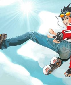 Itsuki Minami Air Gear paint by number