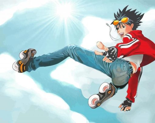 Itsuki Minami Air Gear paint by number