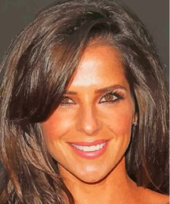 Kelly Monaco Smiling Paint by number