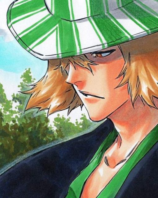 Kisuke Bleach Manga Anime paint by number