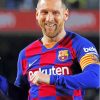 Messi Barcelona Paint by number