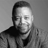 Monochrome Cuba Gooding Jr paint by number