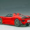 Red Porsche 918 paint by number