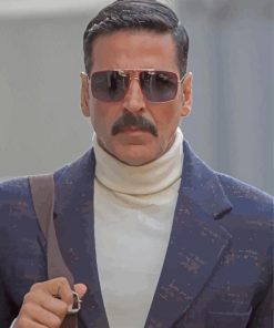 The Actor Akshay Kumar Paint by number