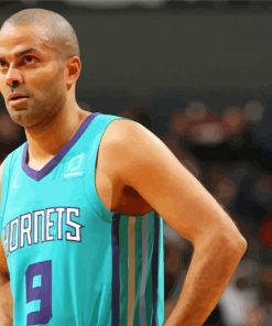 The Basketballer Tony Parker paint by number