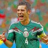 The Football Player Rafael Marquez paint by number