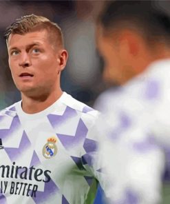 Toni Kroos Football Player Paint by number