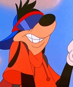 A Goofy Movie paint by number