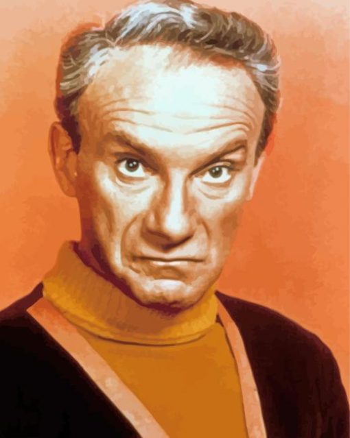 Actor Jonathan Harris paint by number