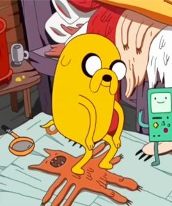 BMO And Jake The Dog paint by number