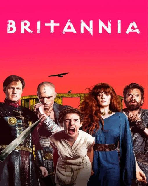 Britannia Poster Paint by number