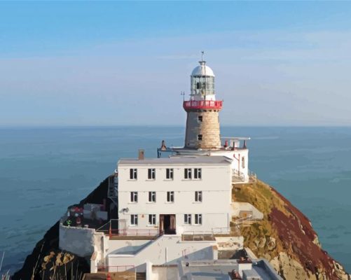 Baily Lighthouse Paint by number