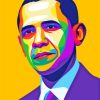 Barack Obama Pop Art Paint by number