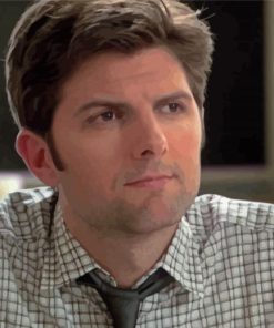 Ben Wyatt Movie Character paint by number