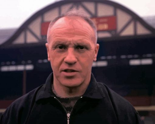 Bill Shankly Footballer paint by number