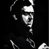 Black And White Ronnie Osullivan paint by number