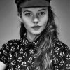 Black And White Mackenzie Foy paint by number