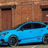 Blue Ford RS Car paint by number