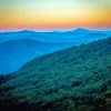 Blue Ridge Mountains paint by number