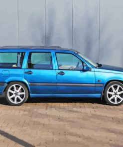 Blue Volvo 850 Car paint by number