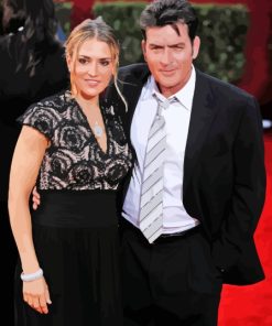 Brooke Mueller And Her Husband paint by nubmer