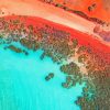 Broome Beach Overhead View paint by number