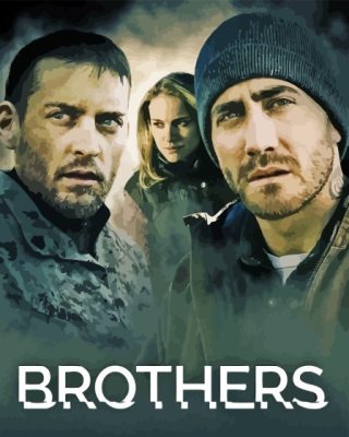 Brothers Movie Poster paint by number