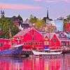 Canada Lunenburg Town Canada paint by number