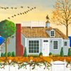 Cape Cod House Paint by number