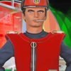 Captain Scarlet paint by number