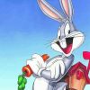 Cartoon Rabbit Bugs Bunny paint by number